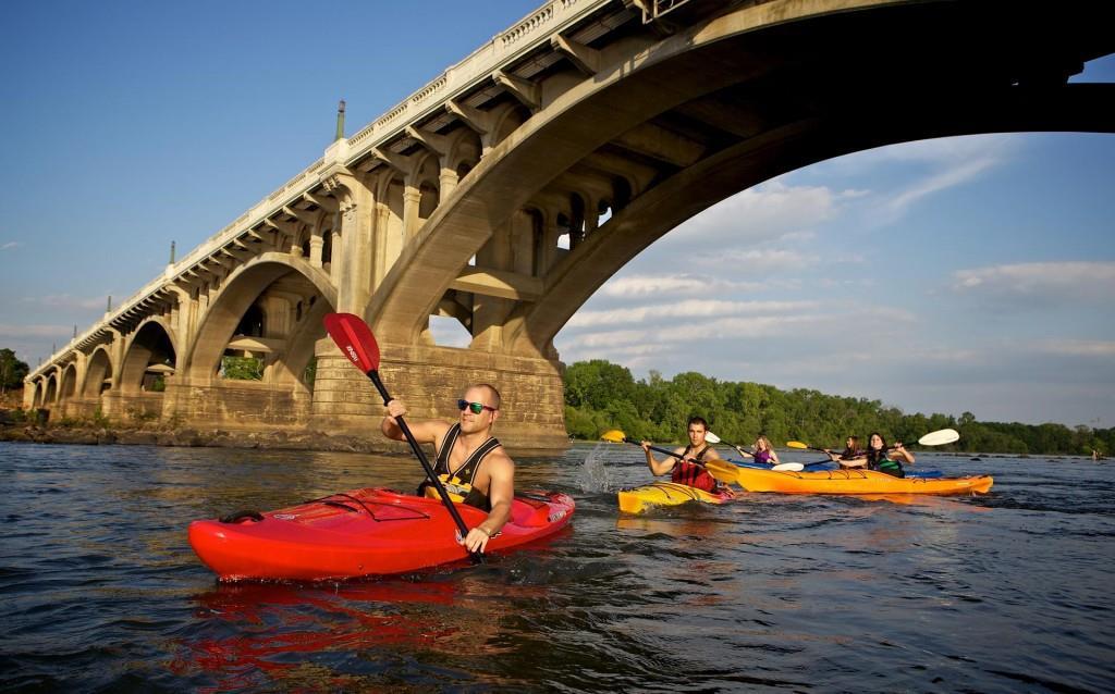Kayaking the Congaree - Credit Brett Flashnick for the Columbia CVB