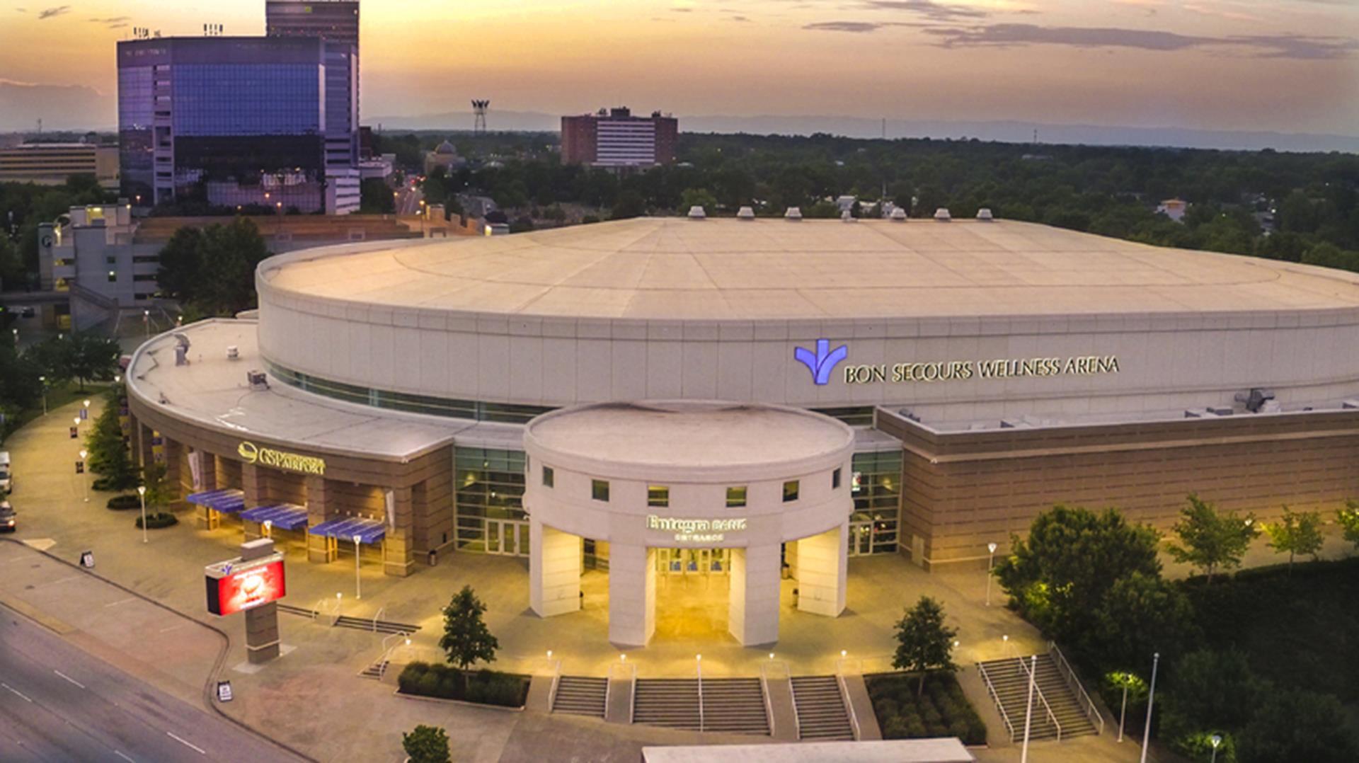 Bon Secours Wellness Center Seating Chart