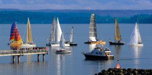 Sail boats in Seattle