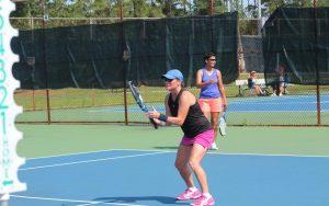Althea Gibson Tennis Complex Woman Serving