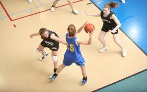 Libertyville Sports Complex Basketball Girls in Action