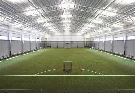One of the two FIFA world-regulation-sized fields at Ultimate Soccer Arenas