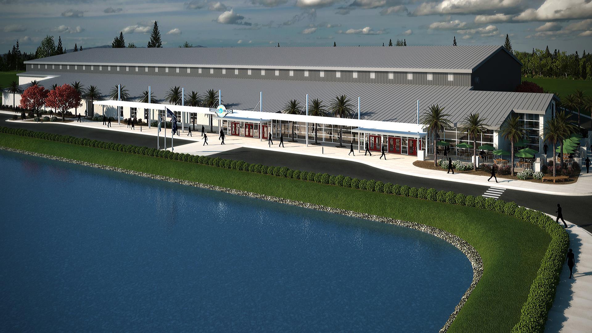 Myrtle Beach Top Sports Facilities Advisors Planning Guide Myrtle Beach Sports Center Exterior