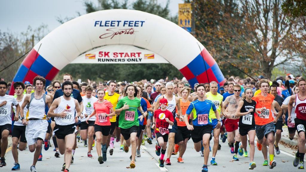 Savannah bridge run start