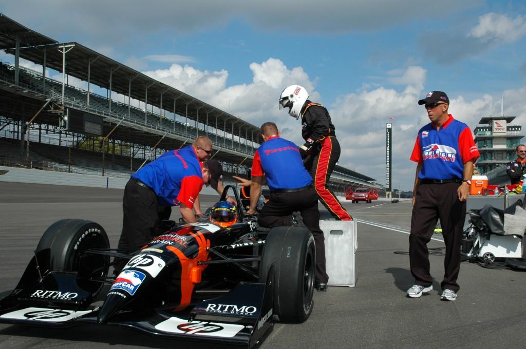 Indy Racing Experience. Photo courtesy of VisitIndy
