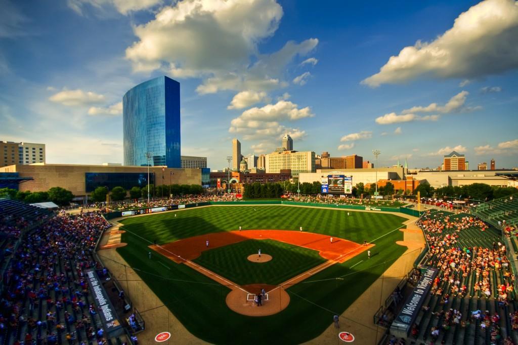 Victory Field Skyline with in background. Photo courtesy of Carl Van Rooy Photography