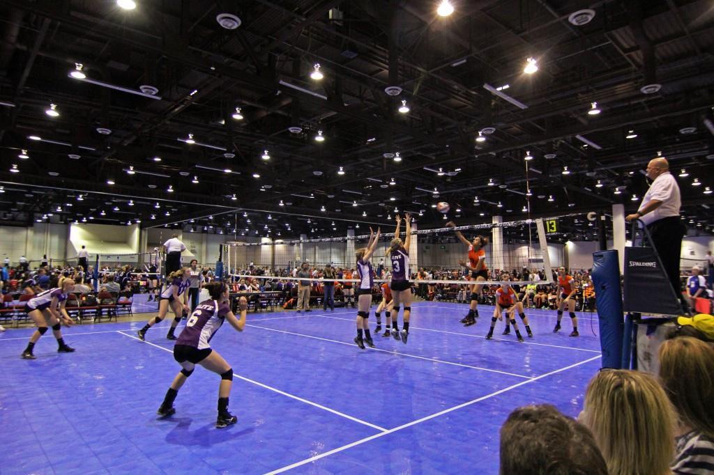 Reno Sparks Convention Center volleyball courts