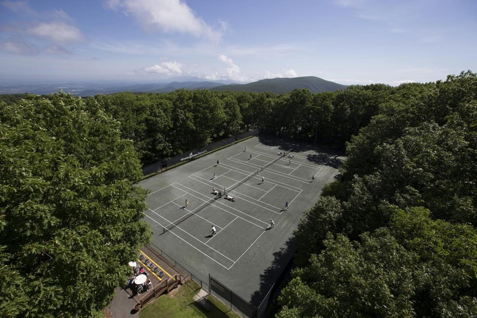 Wintergreen Resort - tennis courts