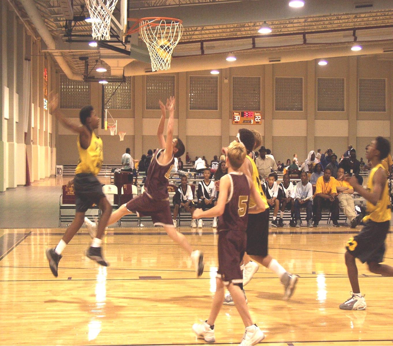 Alario Center- Basketball photo courtesy of JCVB