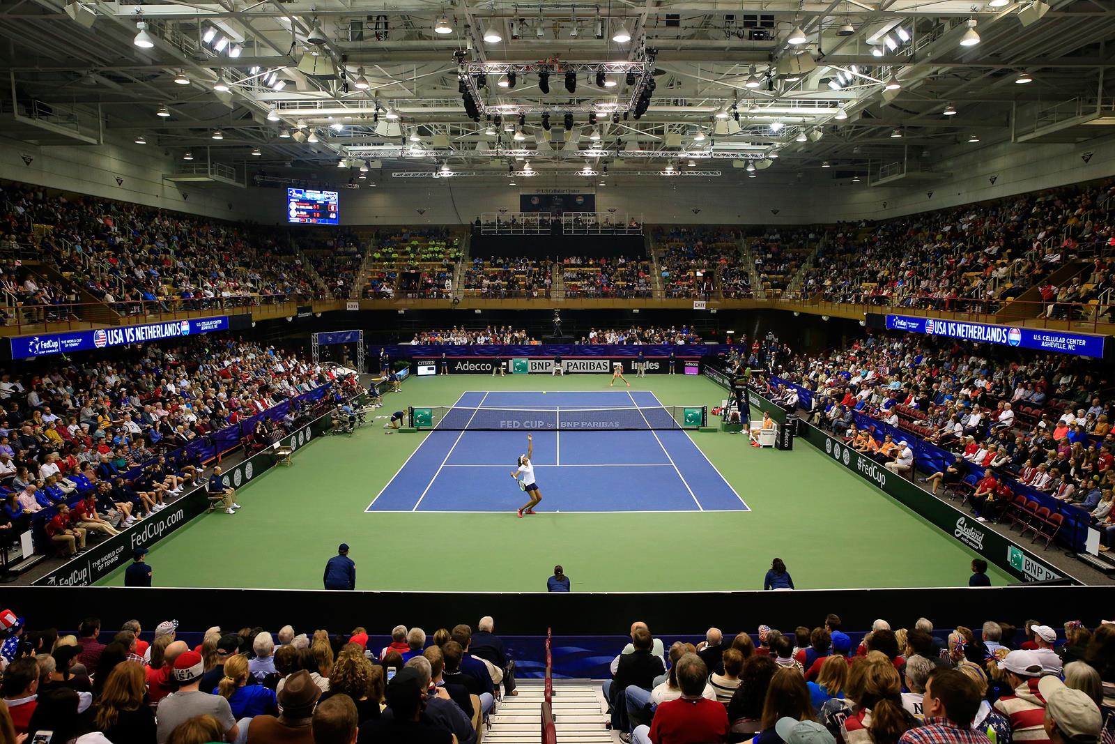 U.S. Cellular Center Fed Cup Arena View