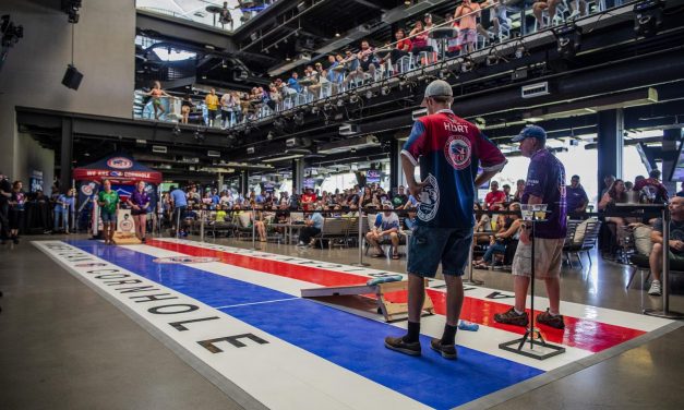 Unheralded sports like cornhole (above) have flourished with strong social media promotion