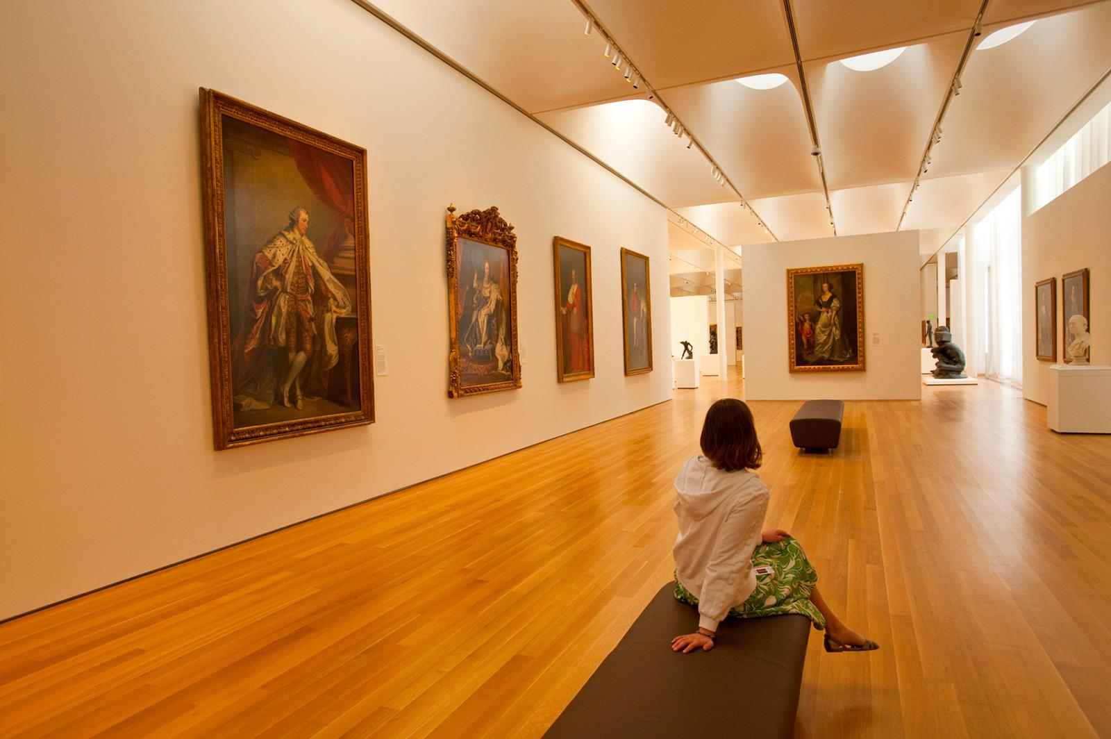 NC Museum of Art Woman Sitting Inside