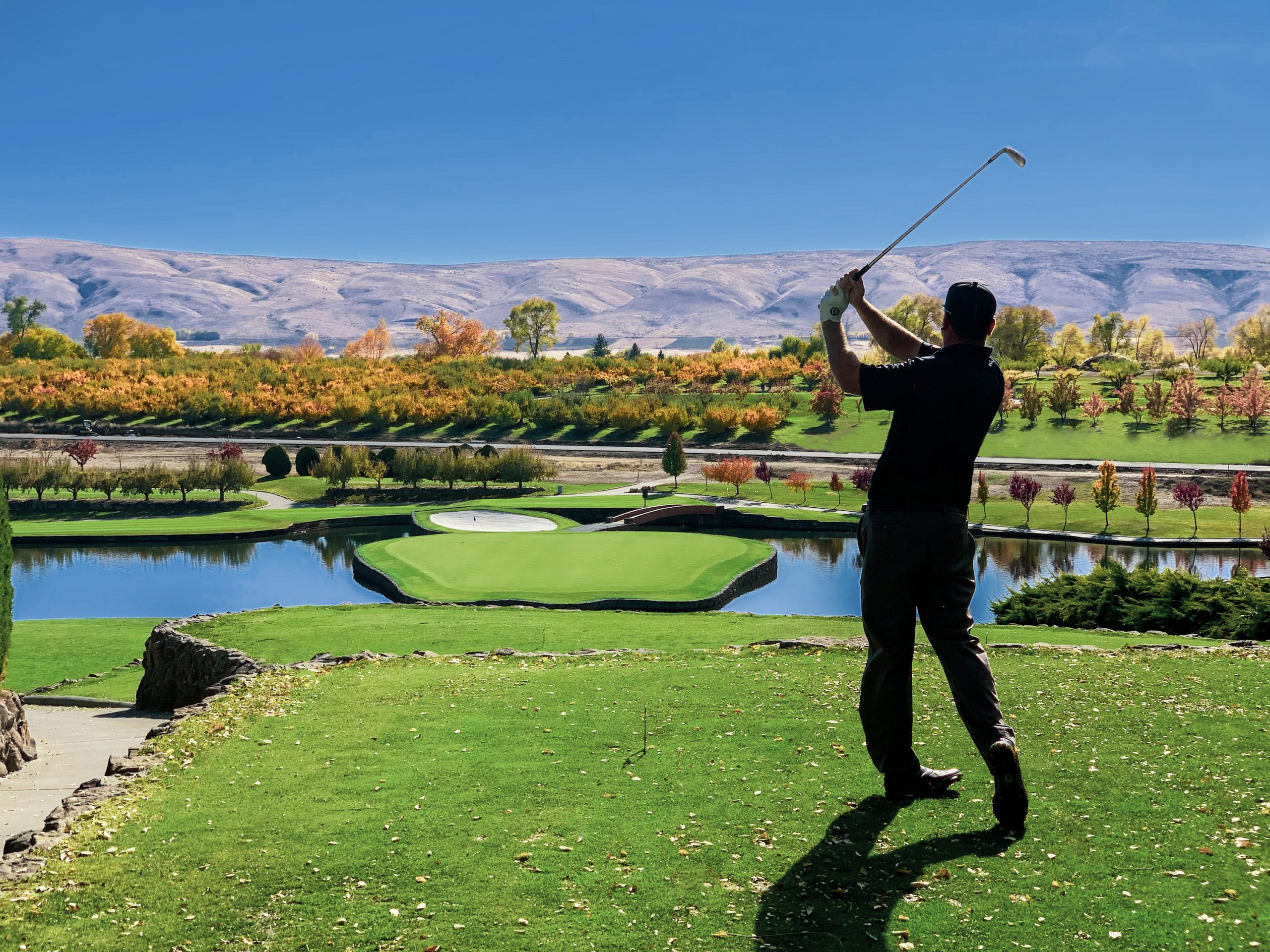 Kevin Golf Shot Yakima