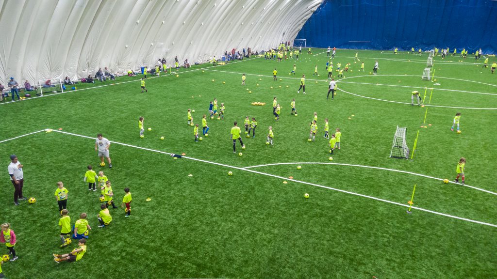 Soccer camp in Erie Sports Dome
