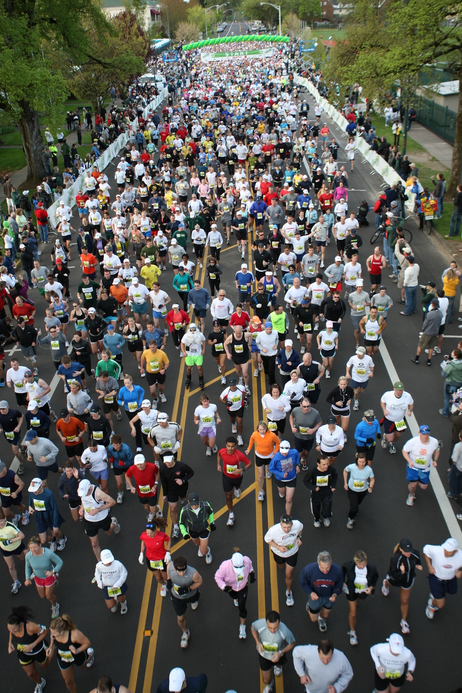 Eugene Marathon Agate Street Start