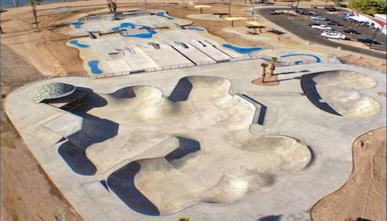 Lake Havasu Skatepark  Tinnell Memorial Skatepark - The Lost