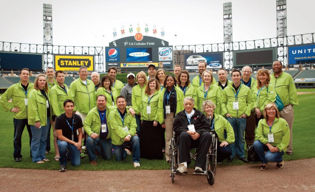 The Sports Illinois Huddle was held at the formerly named U.S. Cellular Field, home of the Chicago White Sox. Photo courtesy of Illinois Office of Tourism