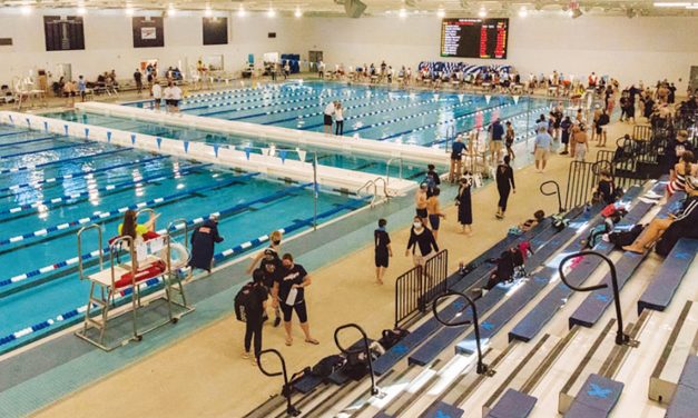 IMX swim meet at North Charleston’s new Aquatic Center. Photo courtesy of of South Carolina Swim Club
