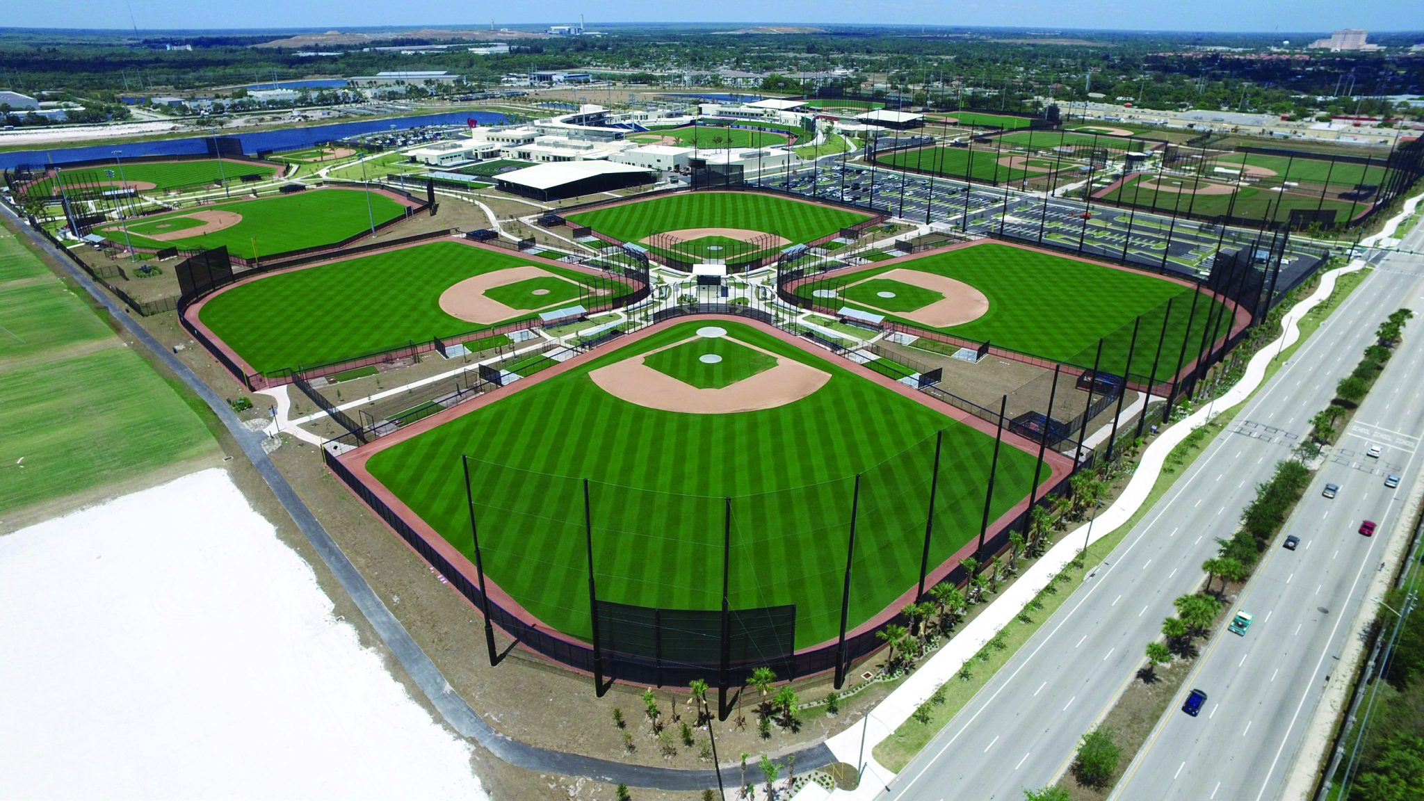 Eight Fields of Dreams for Youth Baseball Tournaments