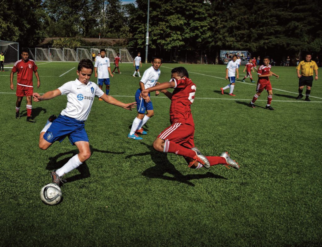 Starfire Sports hosts a variety of soccer camps.