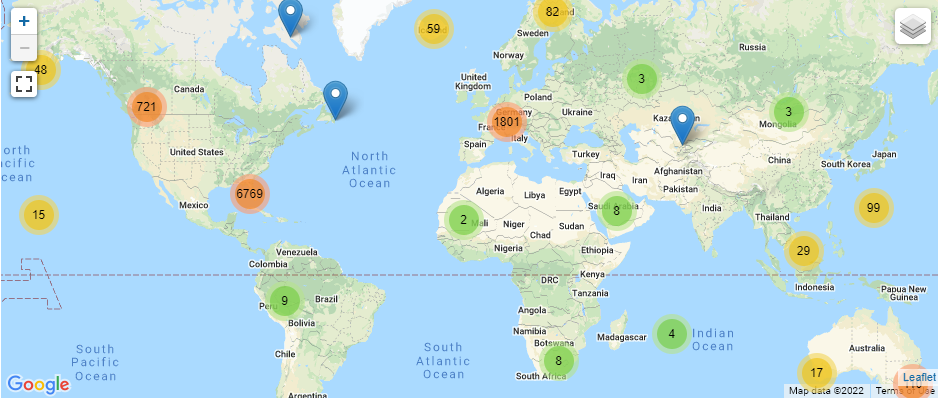 disc golf courses directory