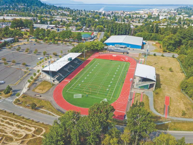 Civic Stadium at the Civic Athletic Complex