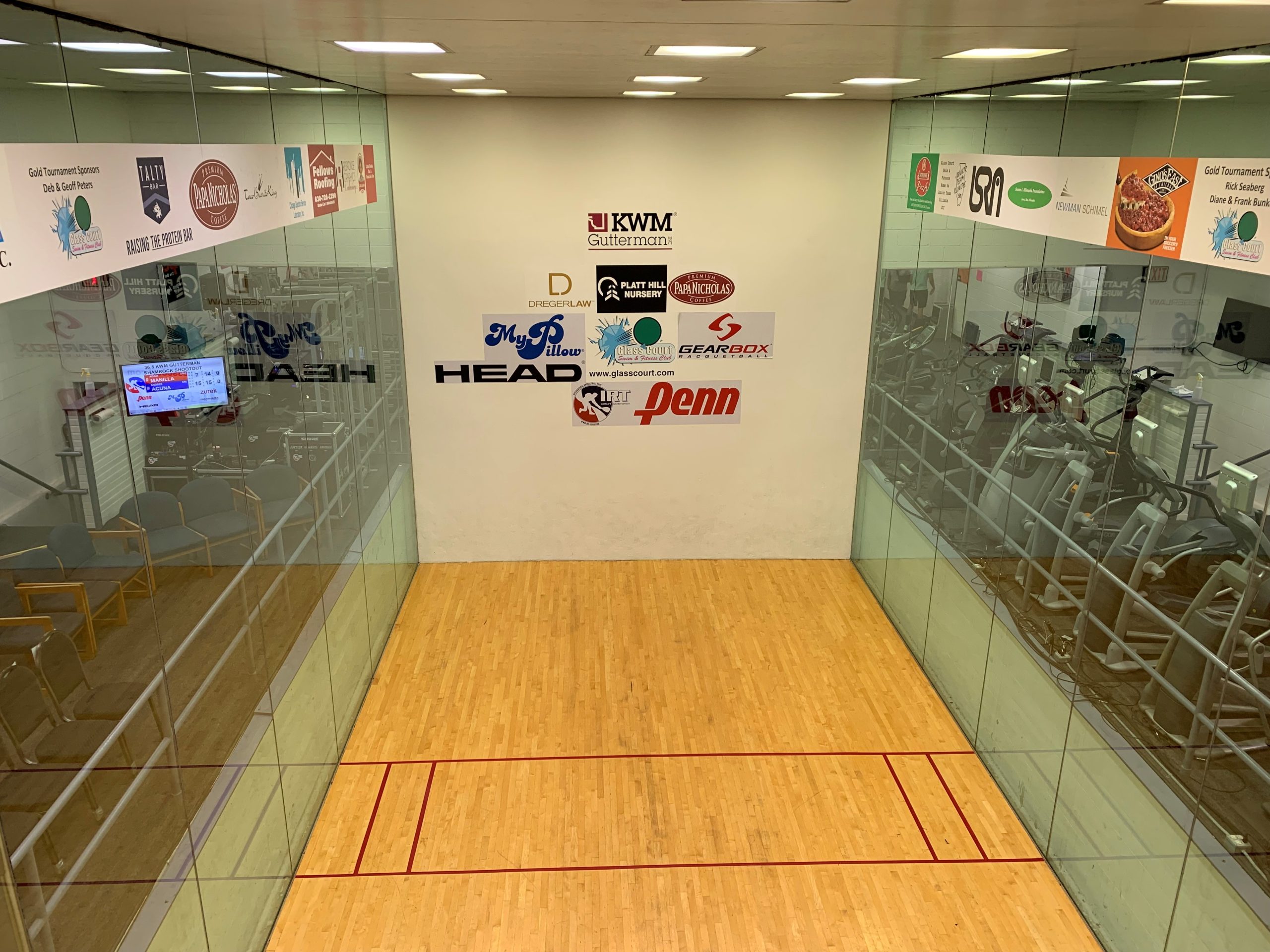 Glass Court Raquetball