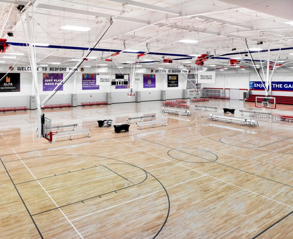 Wintrust Sports Complex courts
