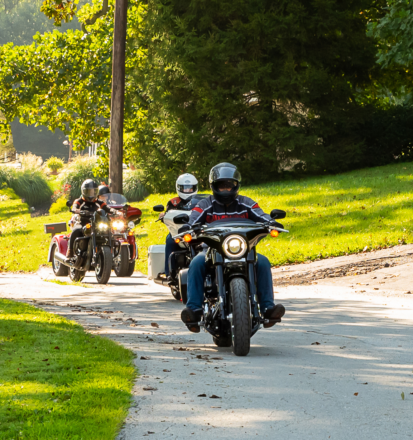 1st Capital Harley-Davidson river ride front