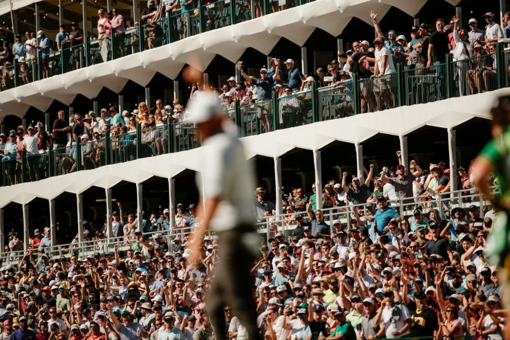 Waste Management Phoenix Open fans