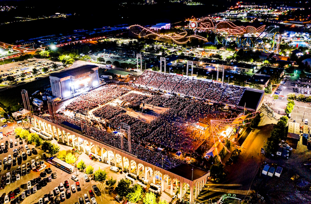 Hersheypark Stadium Aerial (Photo taken by Jesse Faatz) Hersheypark® Stadium