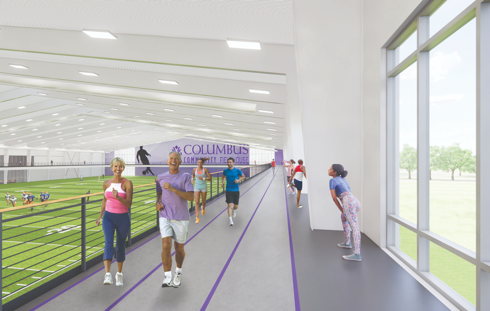 SPG2023_CF_Track Columbus Fieldhouse Track