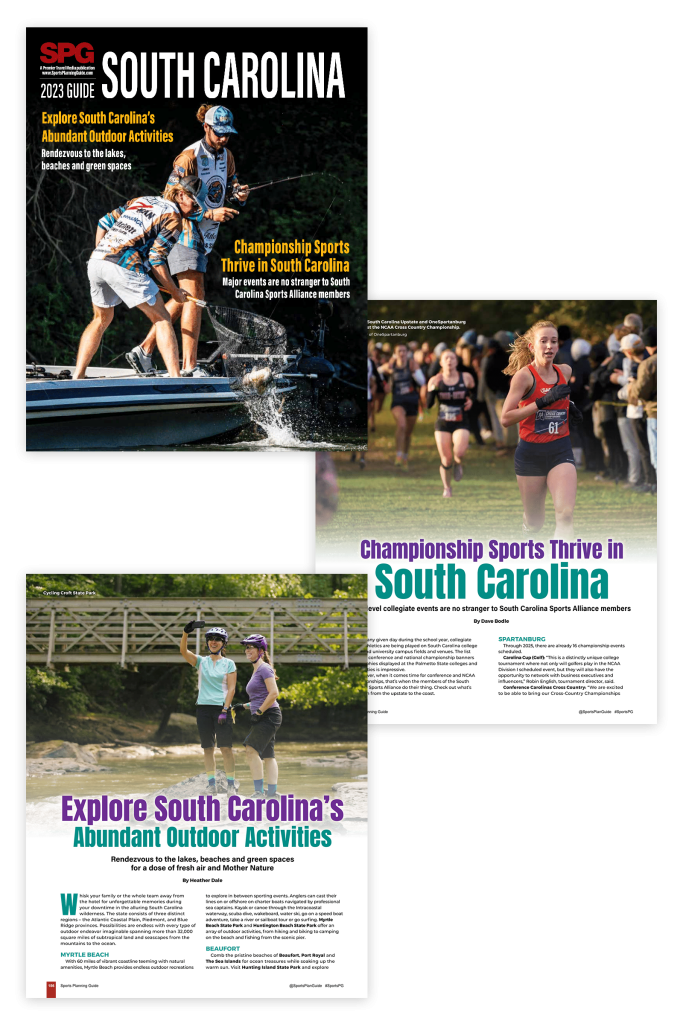 State Guide to Sports in South Carolina Sports Planning Guide