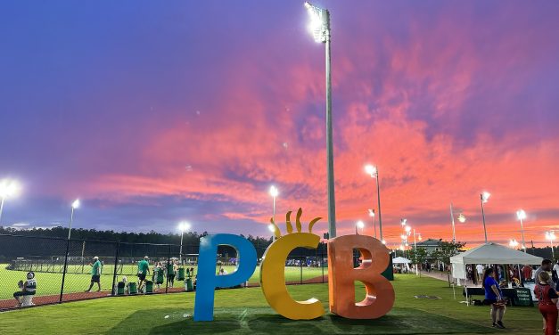 Panama City Beach Sports Park at Sunset