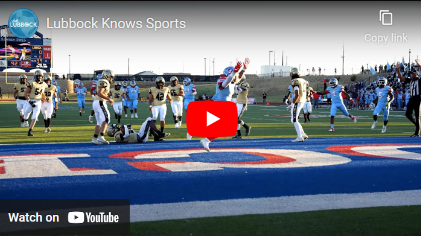 Lubbock Texas sports video