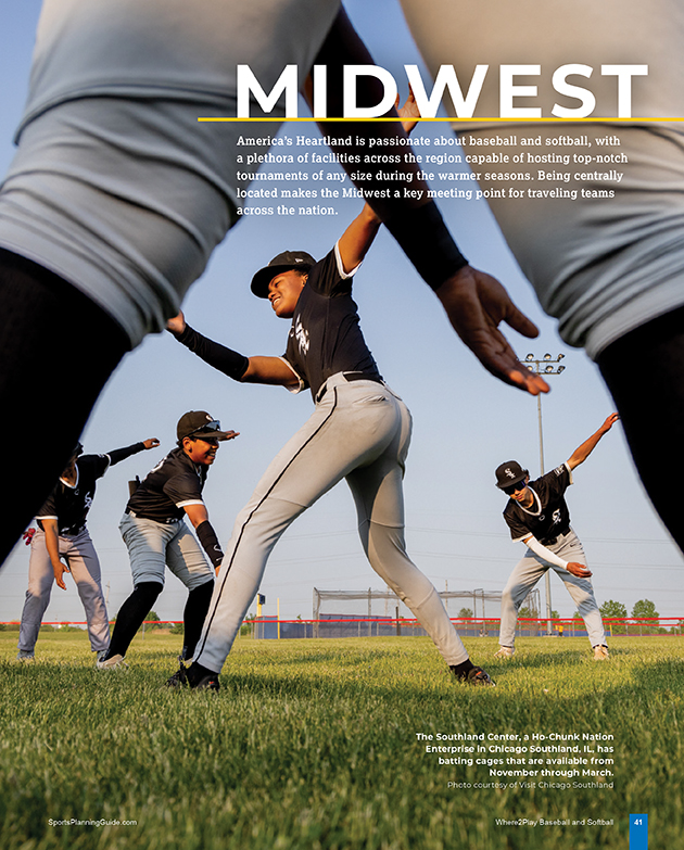 Midwest baseball & softball facilities