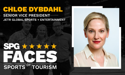 SPG Faces of Sports Tourism - Chloe Dybdahl - Jetr Global Sports + Entertainment