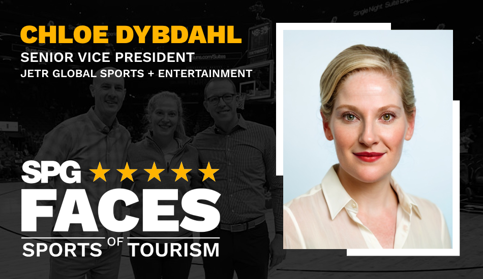 SPG Faces of Sports Tourism - Chloe Dybdahl - Jetr Global Sports + Entertainment