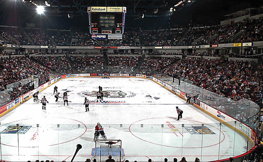 Mechanics Bank Arena in california