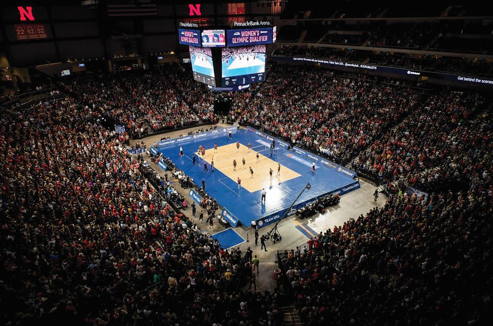 Pinnacle Bank Arena in nebraska