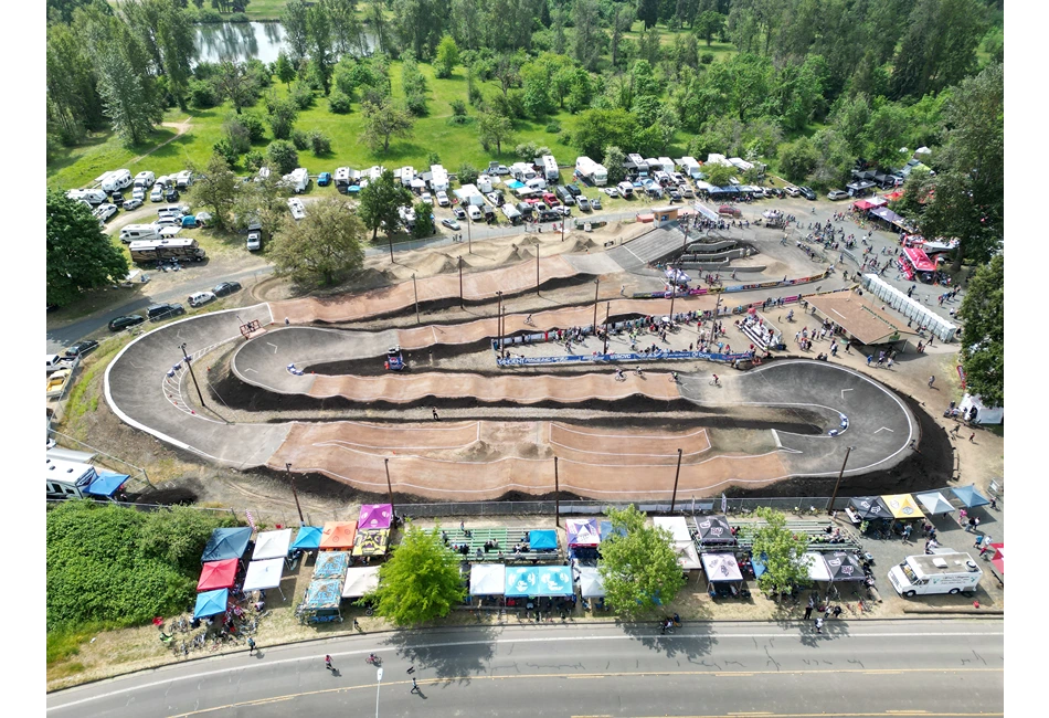 Aerial Emerald Valley BMX