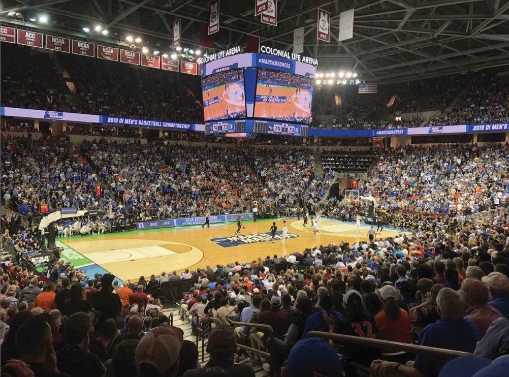 Colonial Life Arena in south carolina