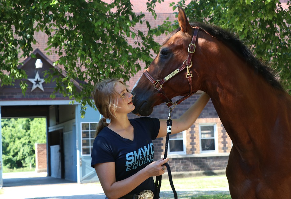 MARI HULMAN GEORGE EQUINE ARENAS AT SAINT MARY-OF-THE-WOODS COLLEGE