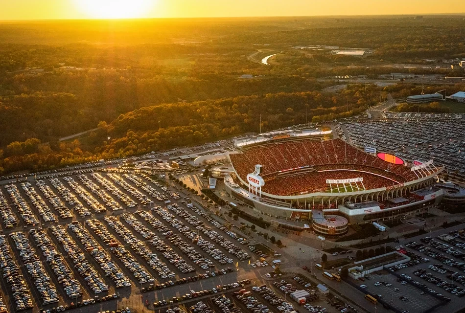 Arrowhead Stadium in Missouri