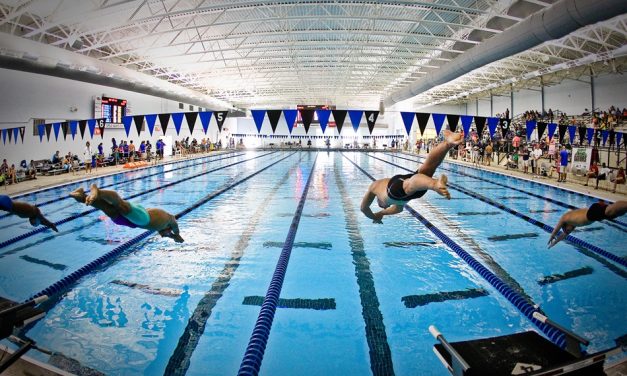 Aquatic Center Inside