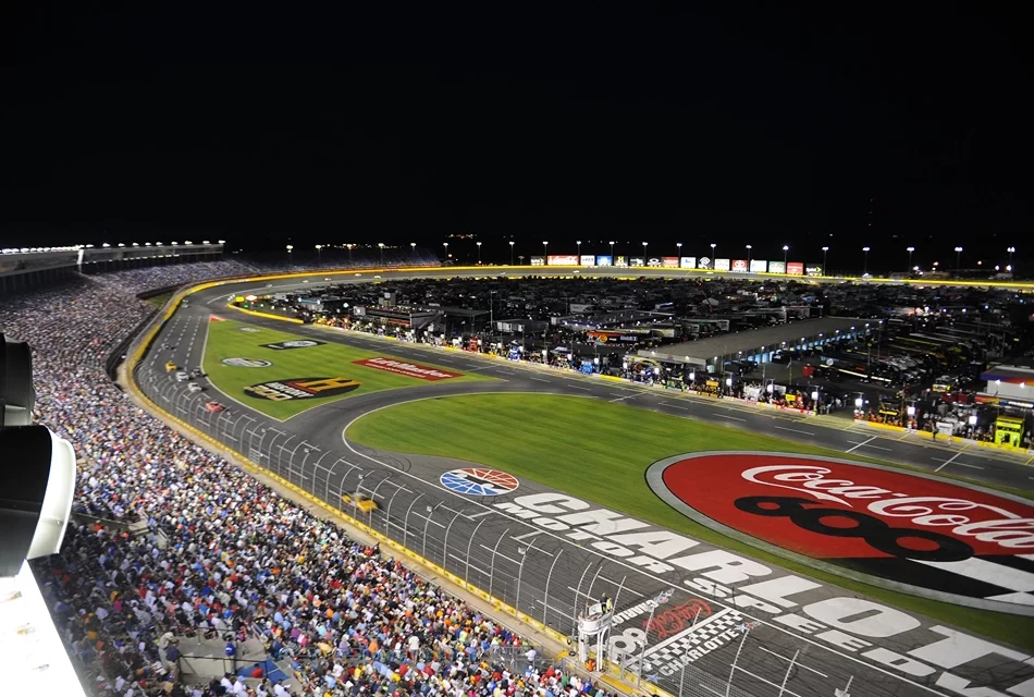 Charlotte Motor Speedway in North Carolina