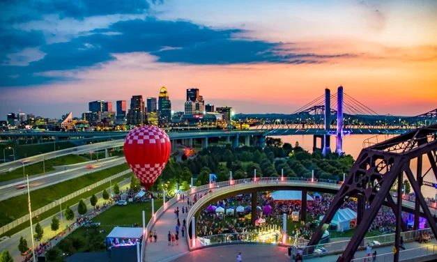 Louisville Skyline Waterfront Park