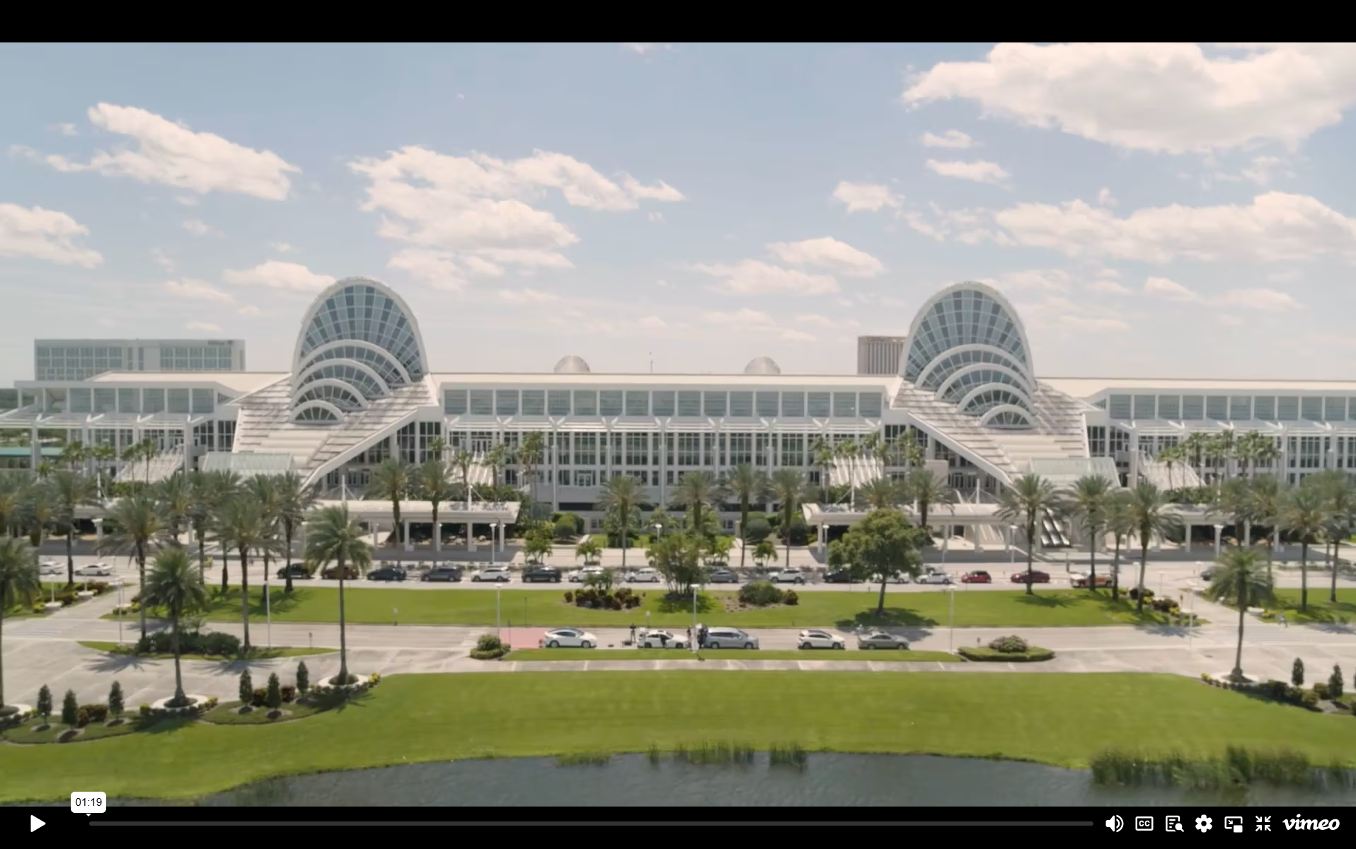 Orange County Convention Center sports video