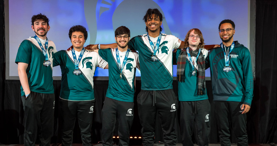 Smash Crew 4v4 Invitational Winners Michigan State University at Midwest Esports Invitational