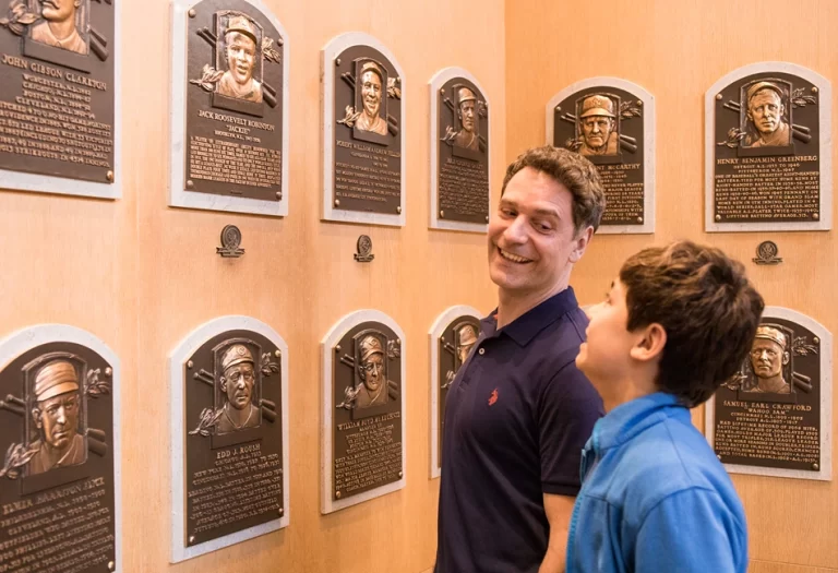 National Baseball Hall of Fame and Museum Family in the Plaque Gallery 768x525